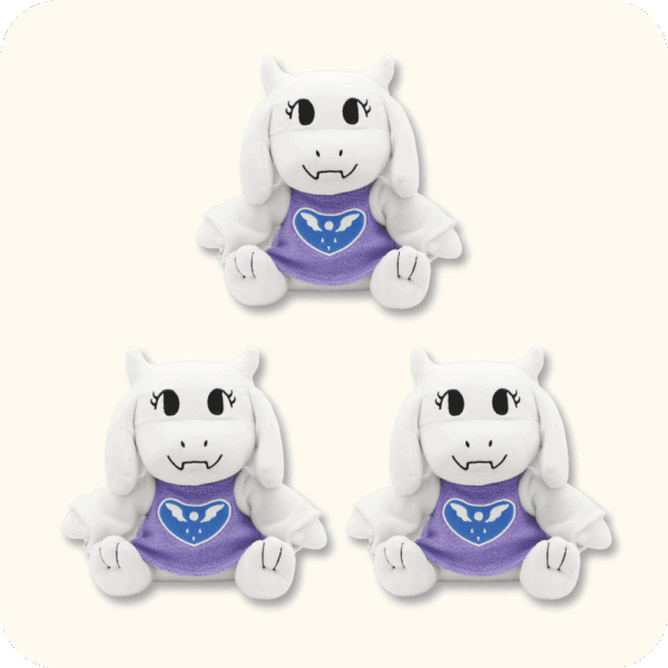 Undertale Toriel Plush 3PCS